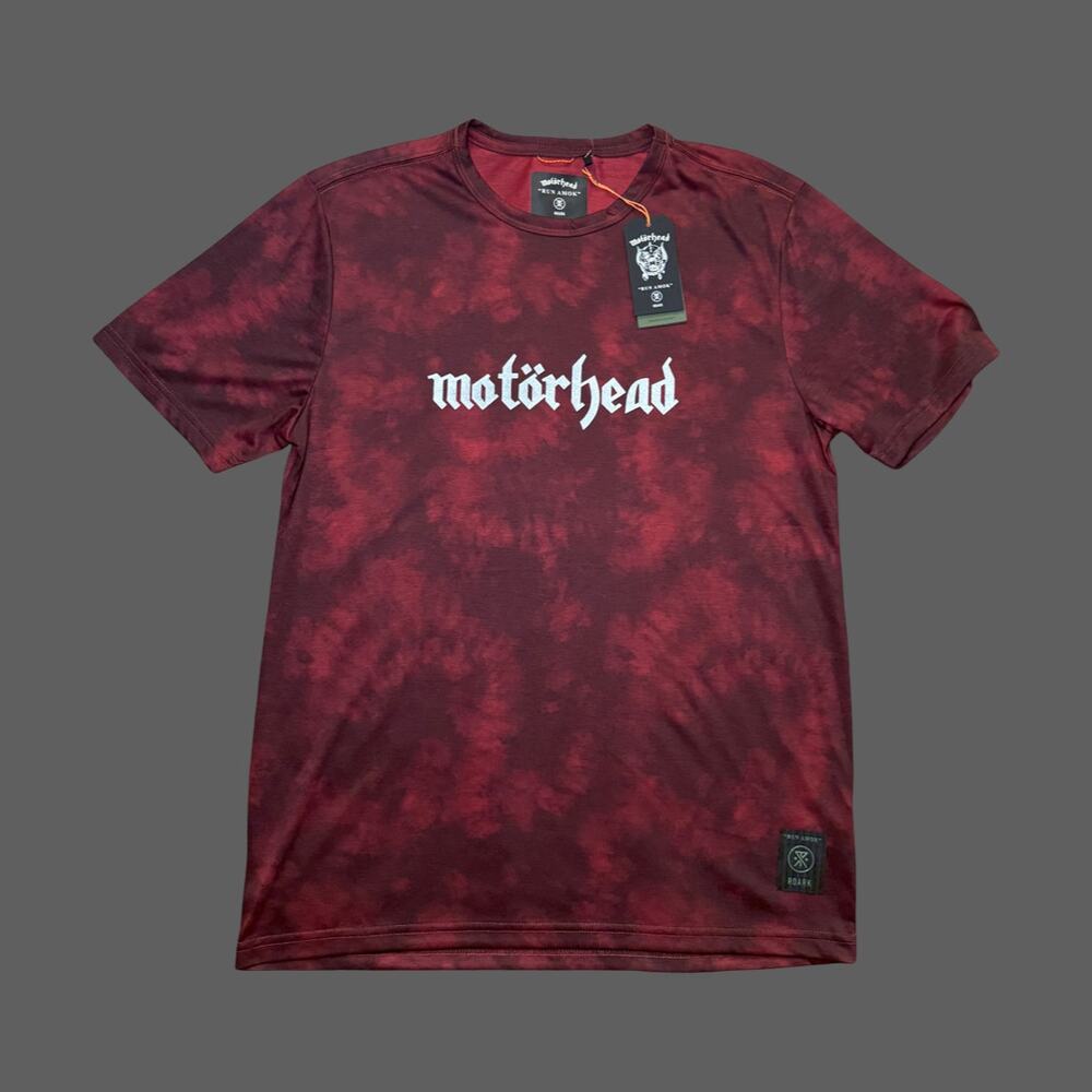 Roark Motorhead Mathis Core Active Tee Red S - Picture 1 of 11